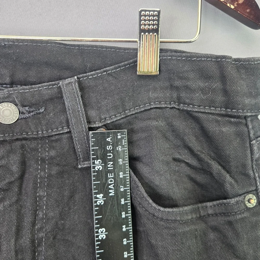 Levi's Jeans 511 Slim Fit 34x30 Black Denim WaterLess Mens Pants Casual